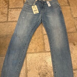 NWT Todd Snyder Slim Fit indigo Destroyed Men’s Stretch Jeans 32/32